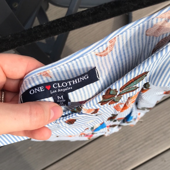 Off the shoulder floral top - Picture 4 of 5